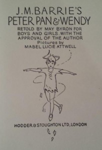 Peter Pan and Wendy illustrated by Mabel Lucie Attwell