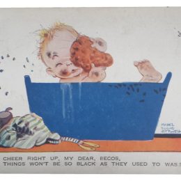 mabel lucie attwell postcard cheer right up my dear